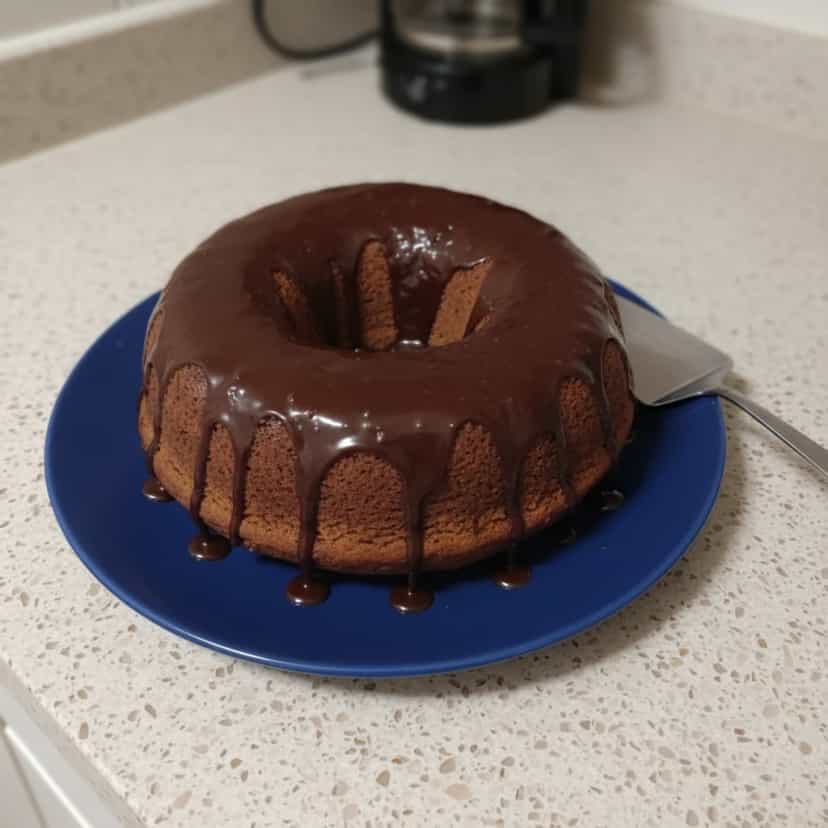 Foto deliciosa de Bolo de Chocolate Molhadinho pronta para servir - Bolos & Cupcakes