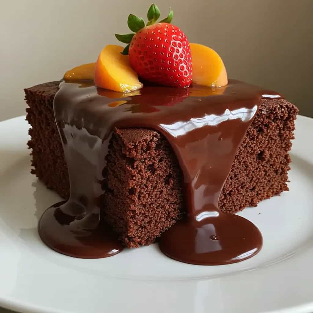 Bolo de Chocolate Molhadinho