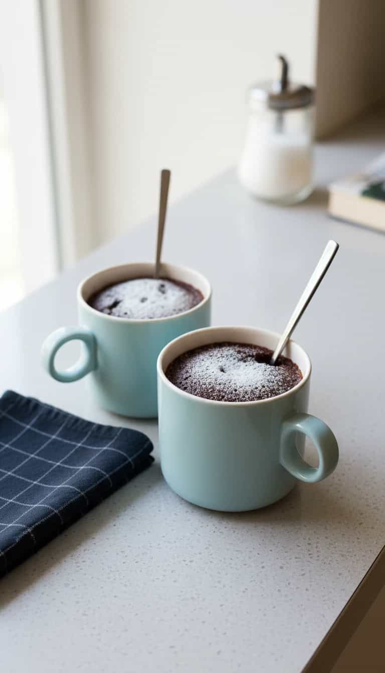 Foto deliciosa de Bolo de Chocolate Quente Individual pronta para servir - Bolos & Cupcakes