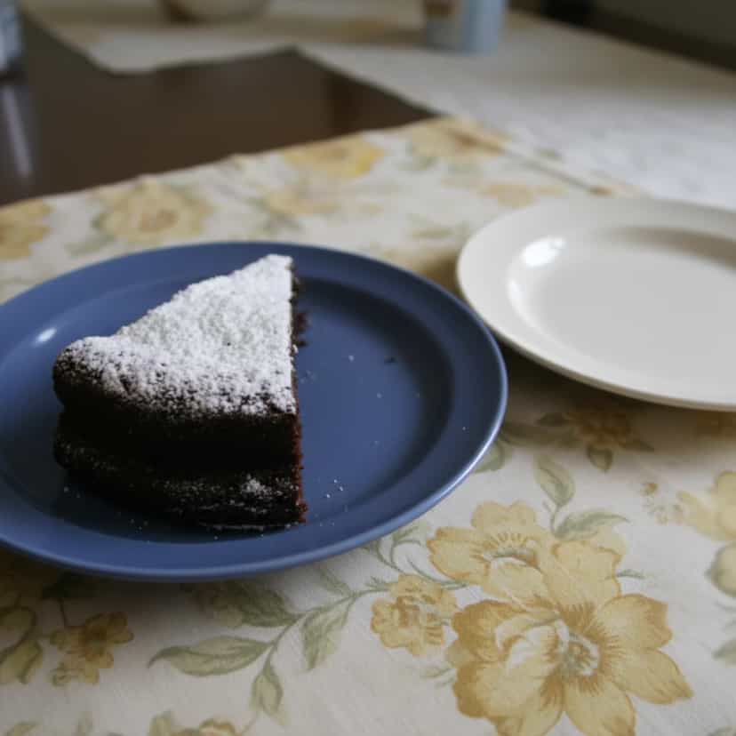Foto deliciosa de Bolo de Chocolate Sem Fermento pronta para servir - Bolos & Cupcakes