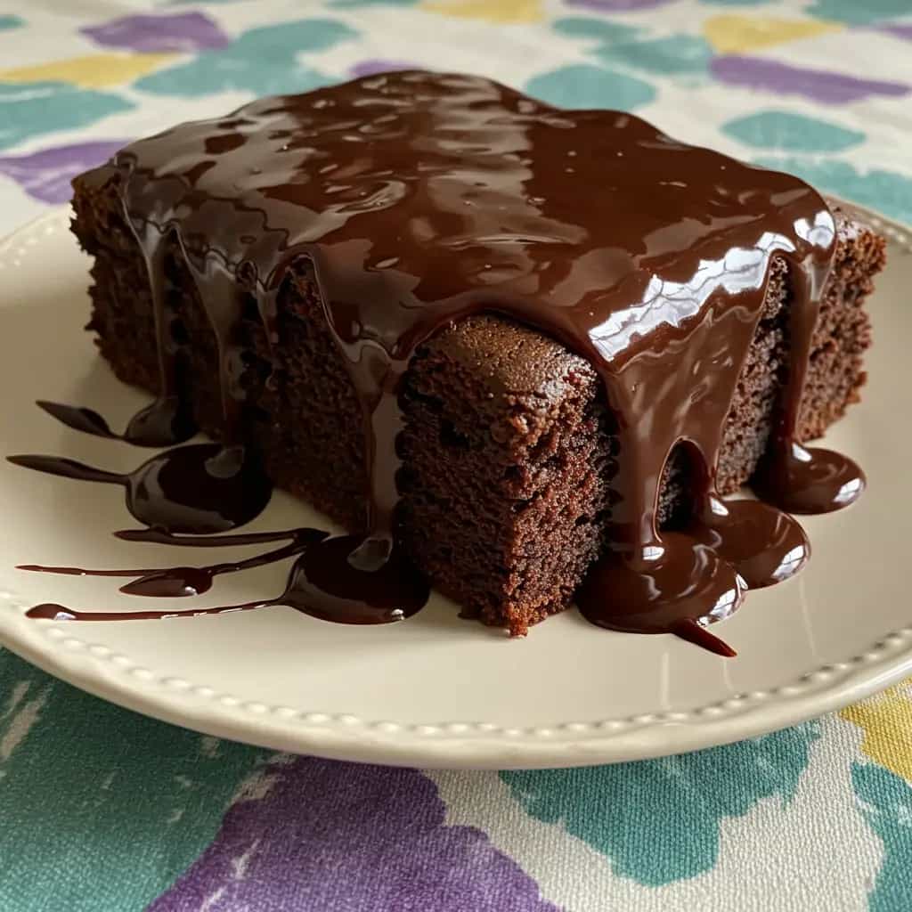Bolo de Chocolate Úmido e Intenso