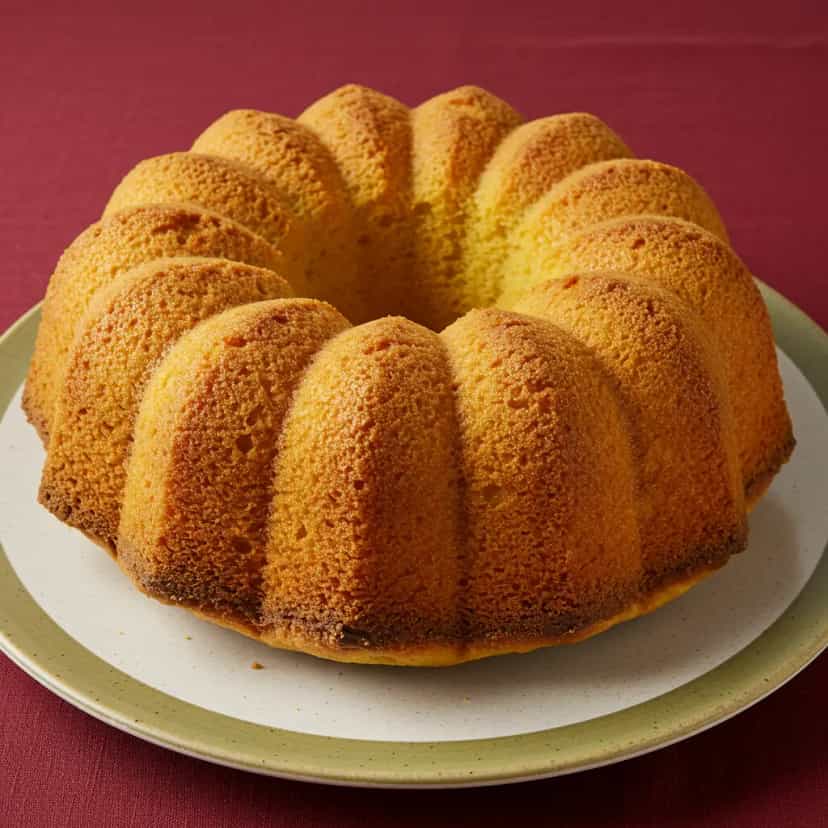 Foto deliciosa de Bolo de Coalhada Simples e Delicioso pronta para servir - Bolos & Cupcakes