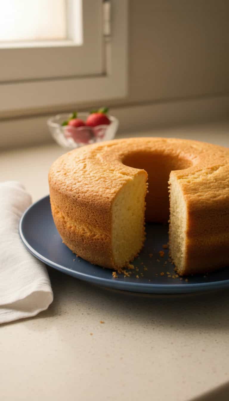 Foto deliciosa de Bolo de creme de leite pronta para servir - Bolos & Cupcakes