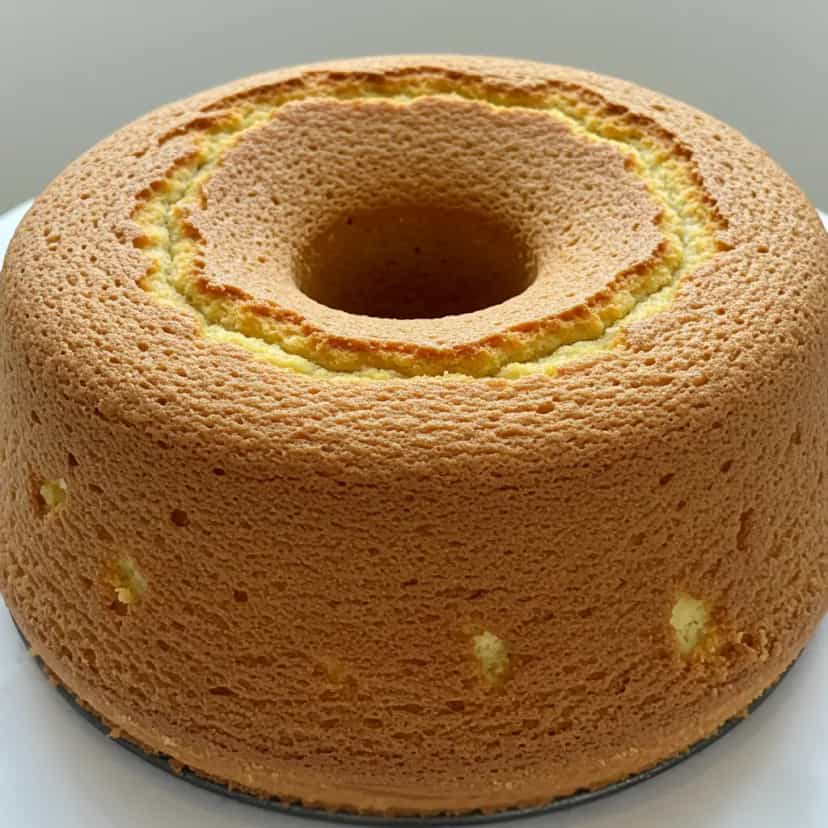 Foto deliciosa de Bolo de Farinha de Milho Amarela pronta para servir - Bolos & Cupcakes