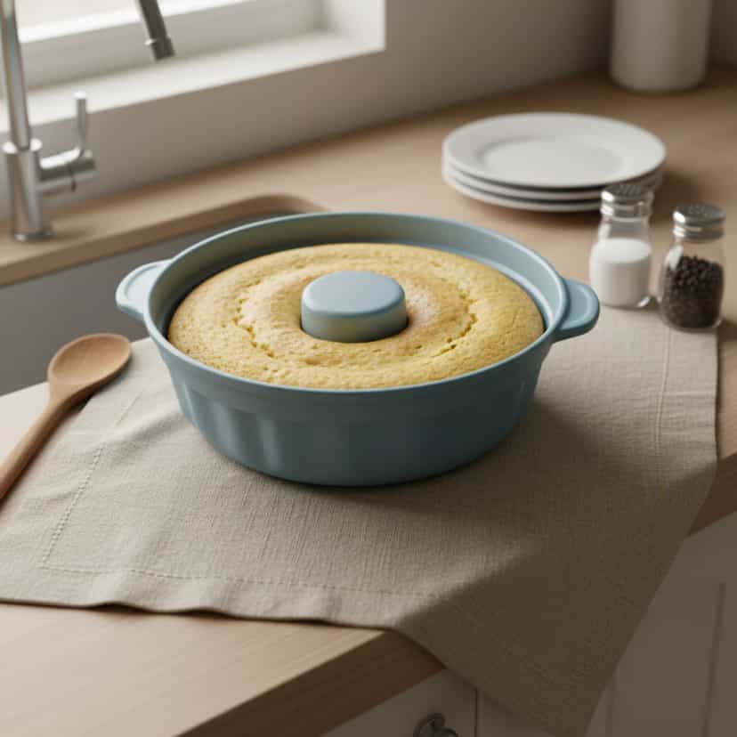 Foto deliciosa de Bolo de Fubá pronta para servir - Bolos & Cupcakes