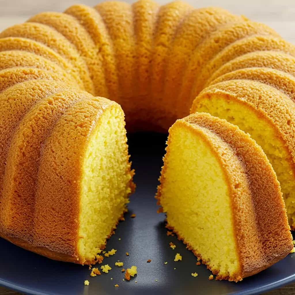 Bolo de Fubá Cremoso