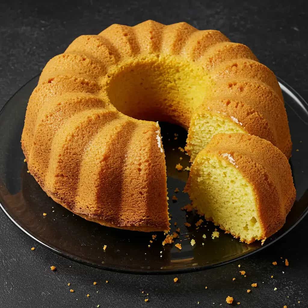 Bolo de Fubá Cremoso