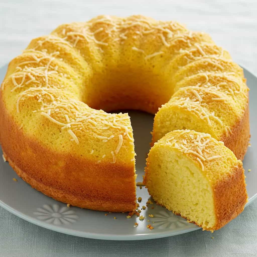 Bolo de Fubá Cremoso