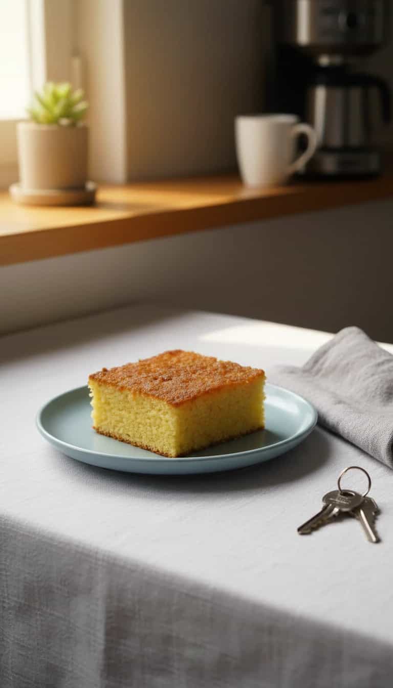 Foto deliciosa de Bolo de Fubá Econômico pronta para servir - Bolos & Cupcakes