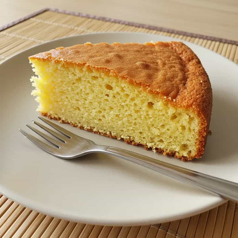 Foto deliciosa de Bolo de Fubá Tradicional pronta para servir - Bolos & Cupcakes
