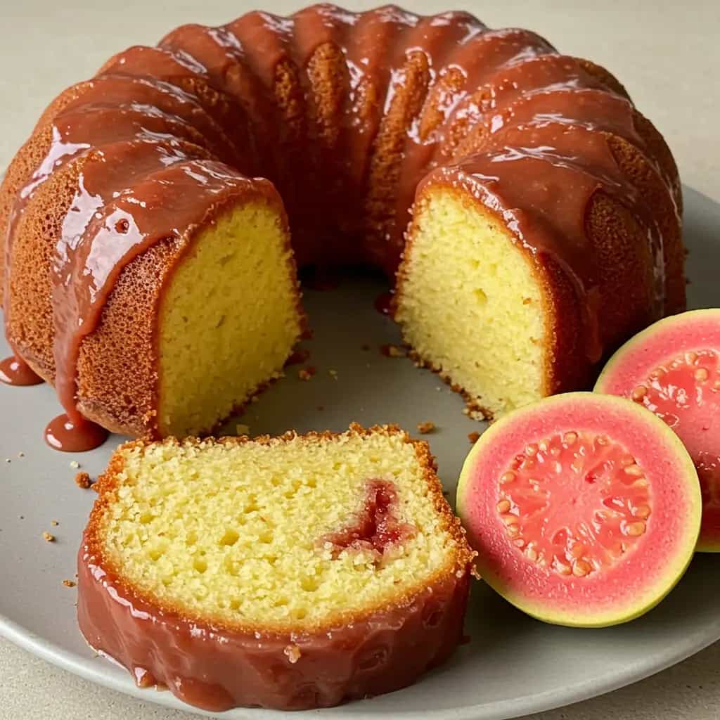 Bolo de Goiaba Molhadinho