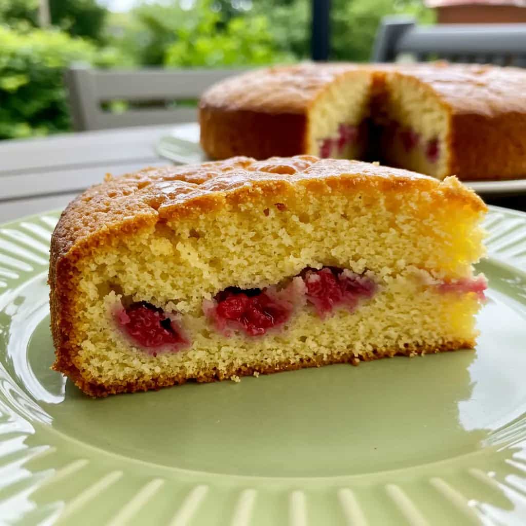 Bolo de Iogurte com Morangos Frescos