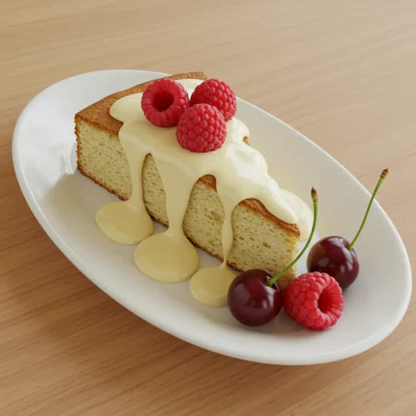 Foto deliciosa de Bolo de Iogurte Simples pronta para servir - Bolos & Cupcakes