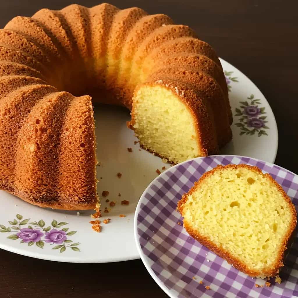 Bolo de Laranja com Casca