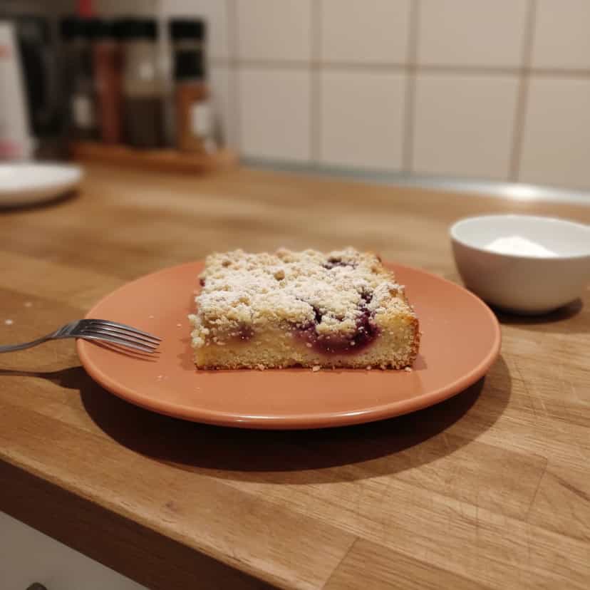 Foto deliciosa de Bolo de Laranja com Goiabada e Banana pronta para servir - Bolos & Cupcakes