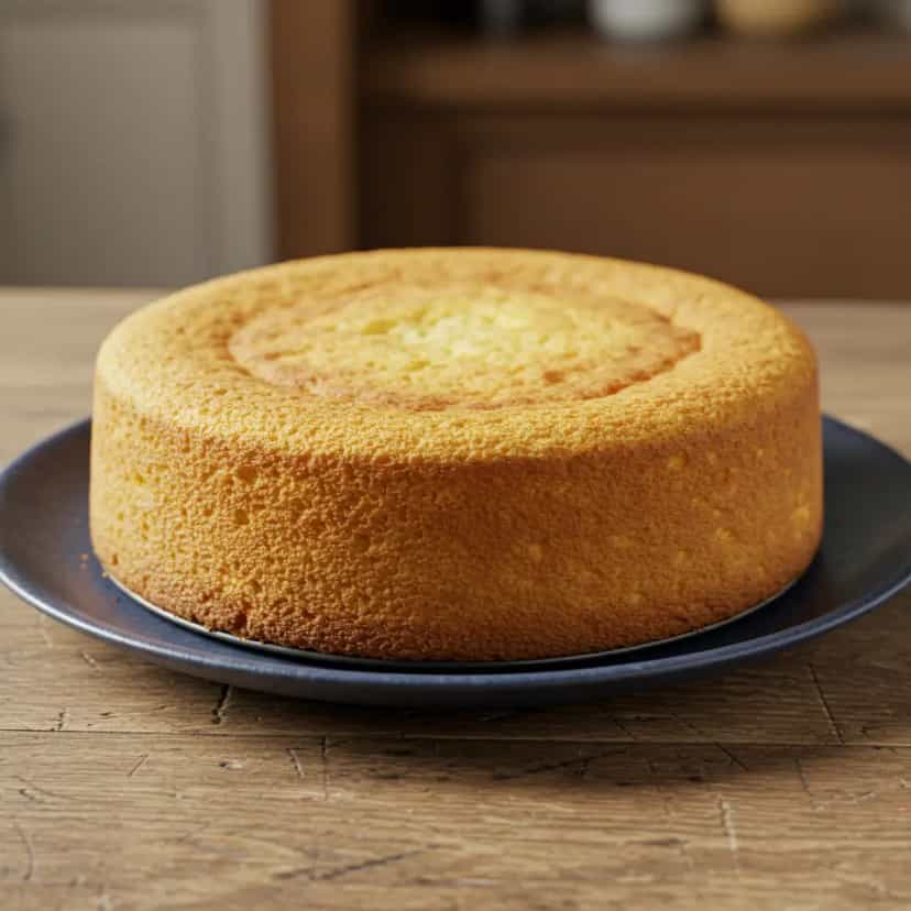 Foto deliciosa de Bolo de Leite com Queijo Minas pronta para servir - Bolos & Cupcakes