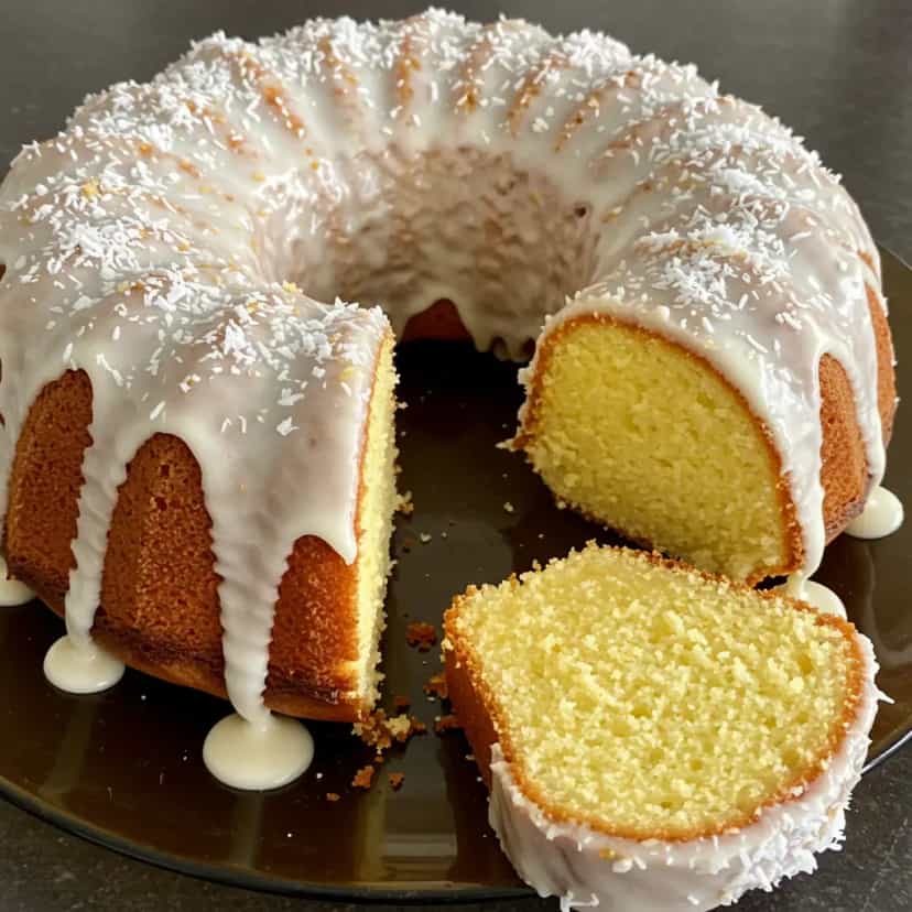 Foto deliciosa de Bolo de Leite Ninho Simples pronta para servir - Bolos & Cupcakes