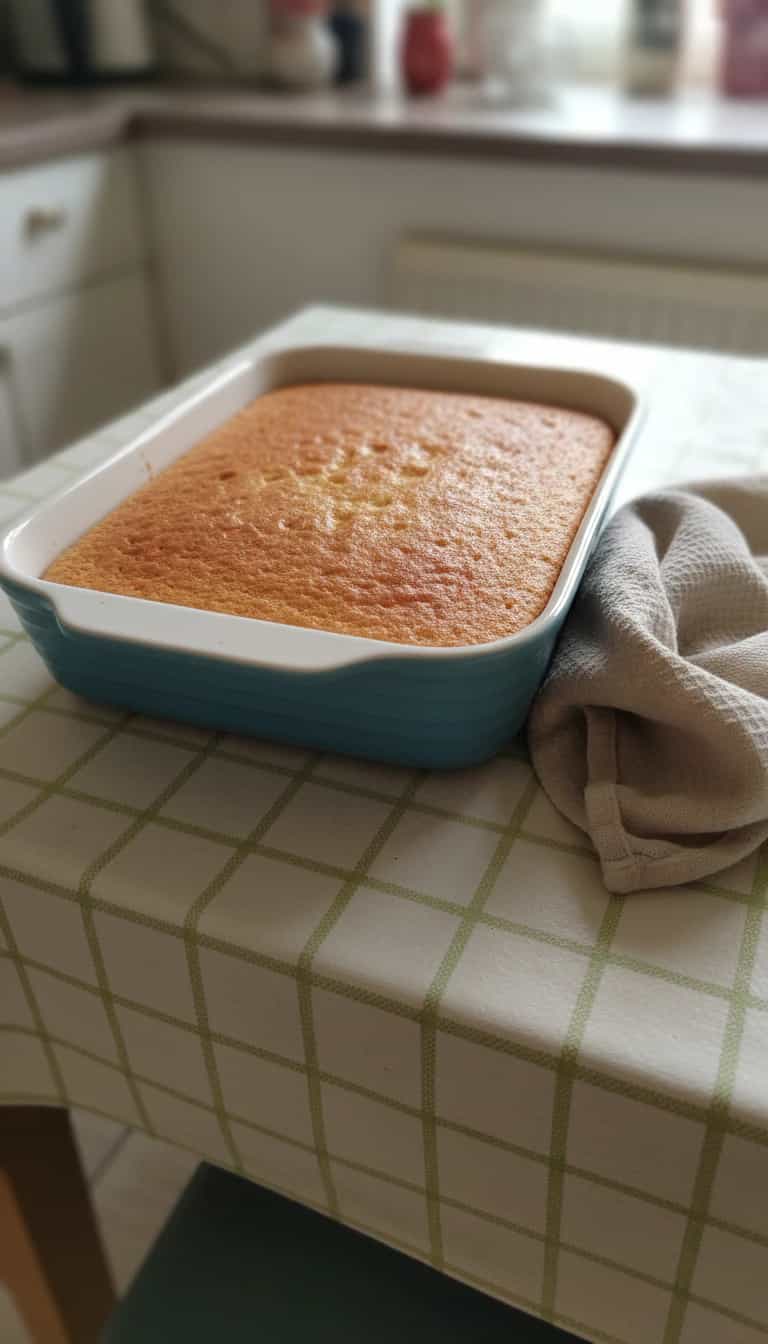 Foto deliciosa de Bolo de Leite Quente pronta para servir - Bolos & Cupcakes