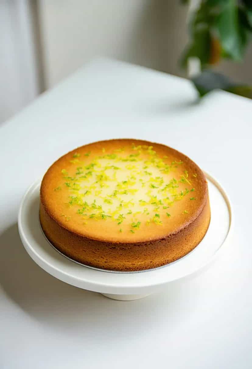 Foto deliciosa de Bolo de Limão Sem Glúten pronta para servir - Sem Glúten