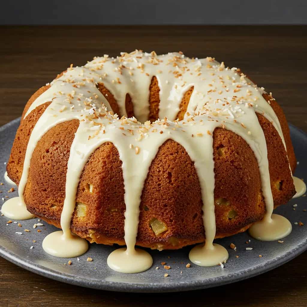 Bolo de Maçã com Coco