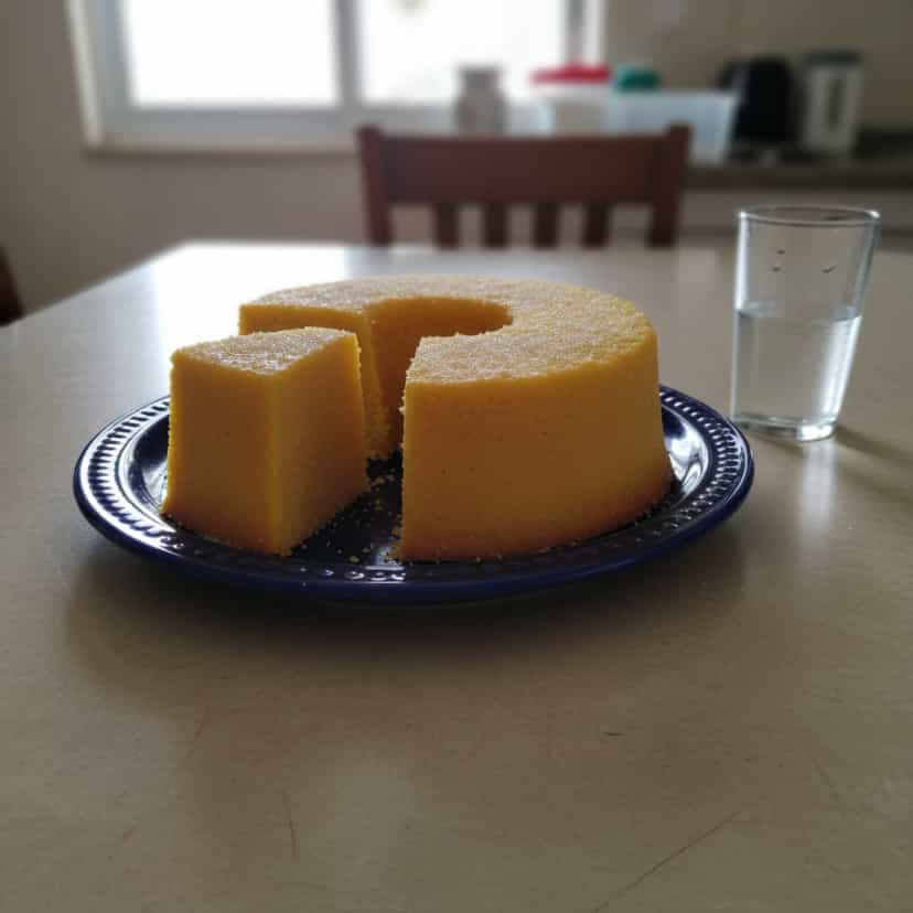 Foto deliciosa de Bolo de Macaxeira Cremoso pronta para servir - Bolos & Cupcakes
