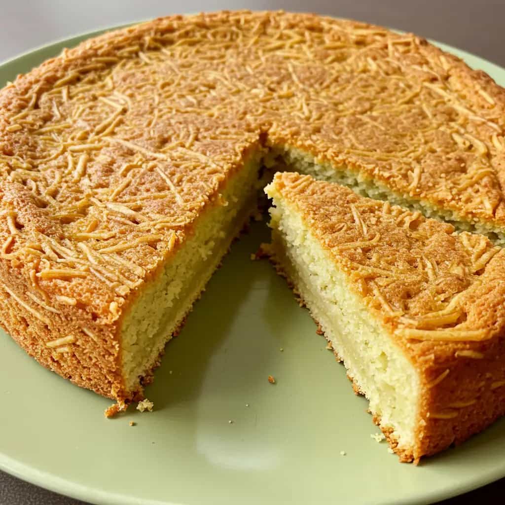 Bolo de Macaxeira Cremoso