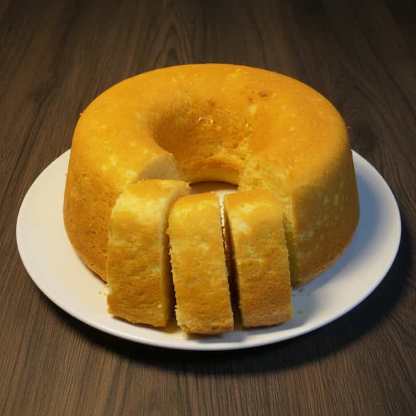 Foto deliciosa de Bolo de Mandioca com Coco pronta para servir - Bolos & Cupcakes