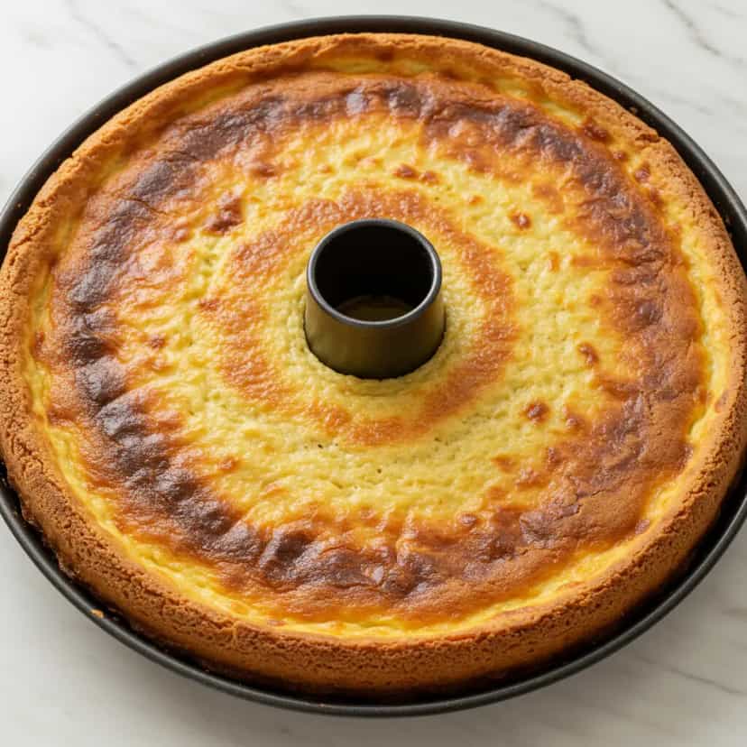 Foto deliciosa de Bolo de mandioca (macaxeira) pronta para servir - Outras Receitas