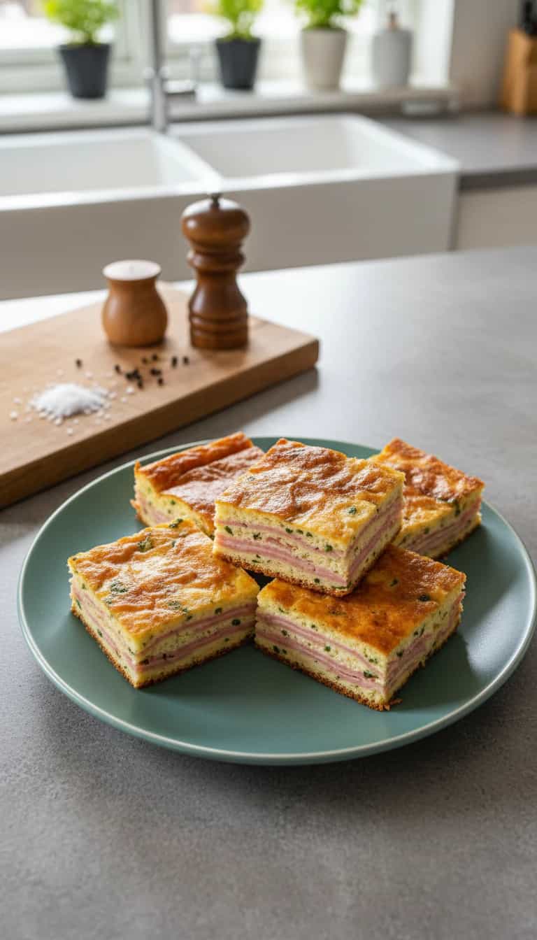 Foto deliciosa de Bolo de Mandioquinha com Salaminho pronta para servir - Salgadinhos