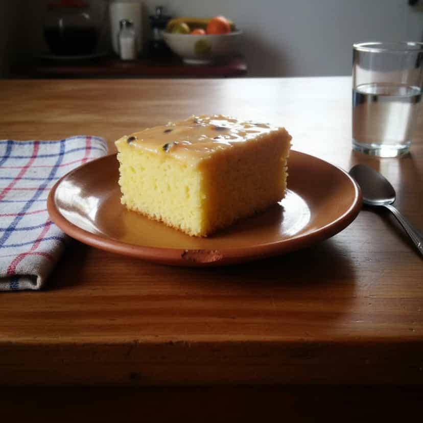 Foto deliciosa de Bolo de Maracujá de Liquidificador pronta para servir - Bolos & Cupcakes