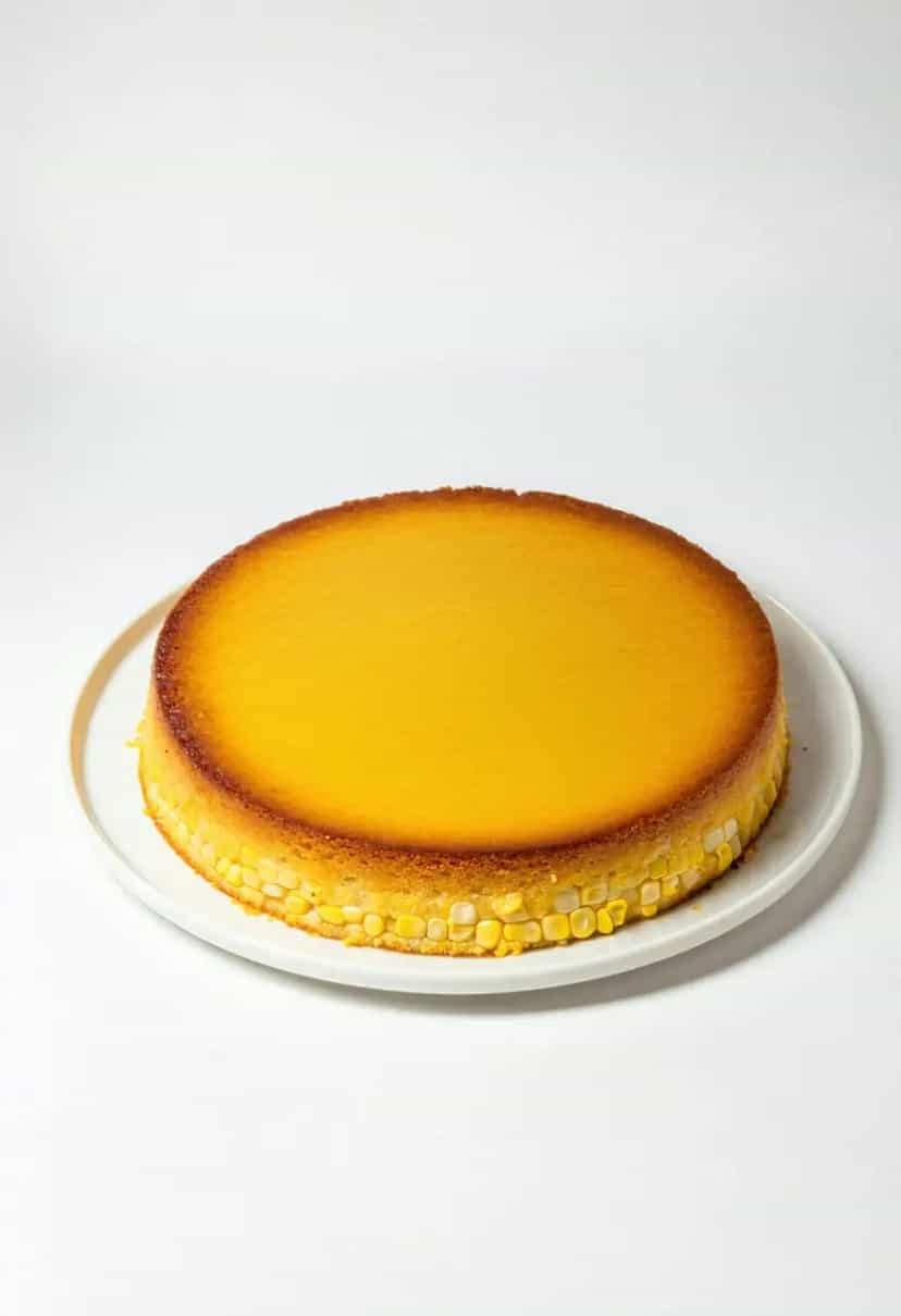 Foto deliciosa de Bolo de Milho Cremoso pronta para servir - Lanches de Padaria