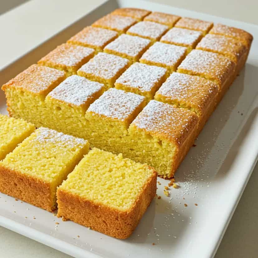 Foto deliciosa de Bolo de Milho Cremoso pronta para servir - Bolos & Cupcakes
