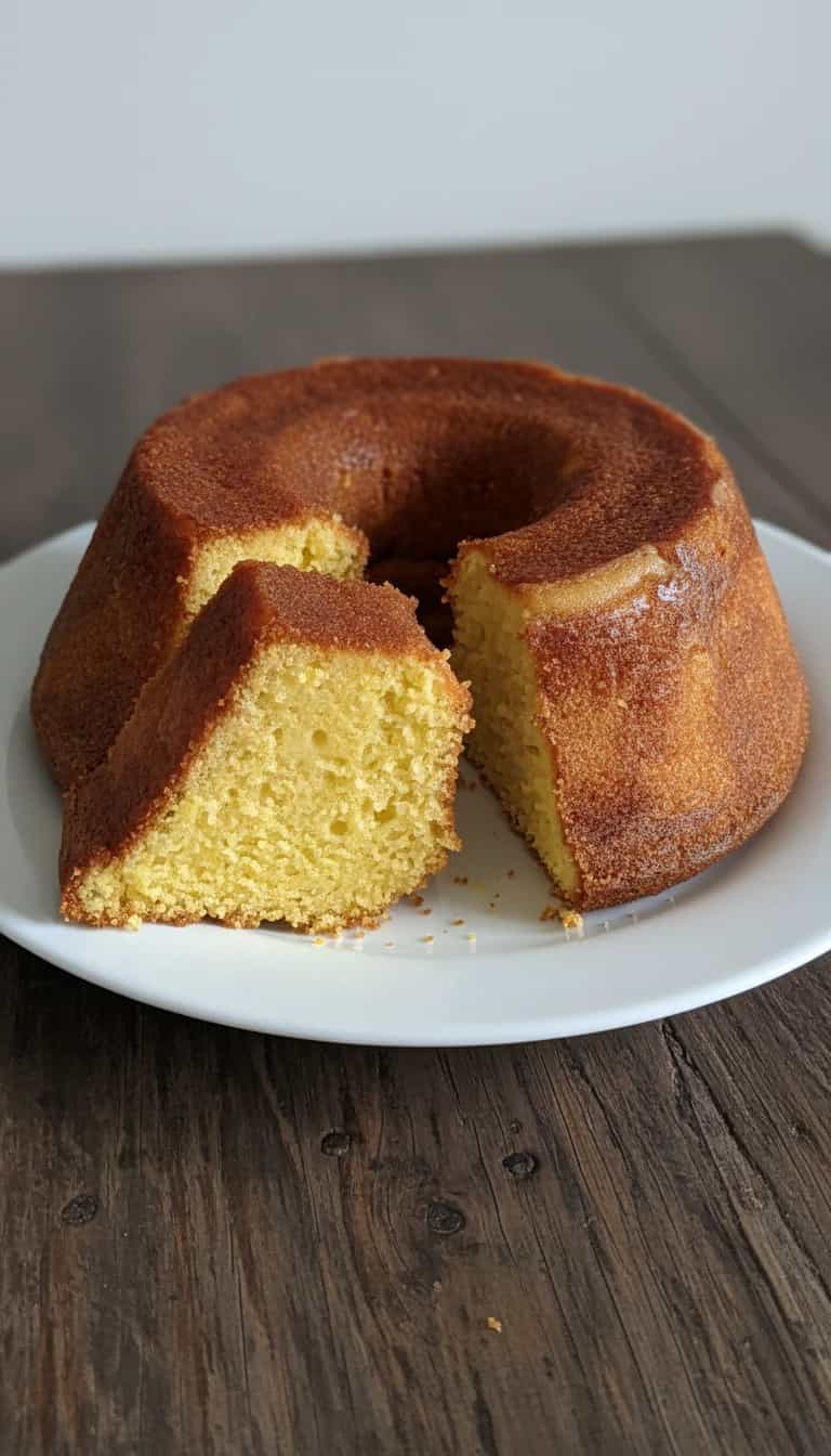 Foto deliciosa de Bolo de Milho Cremoso pronta para servir - Bolos & Cupcakes