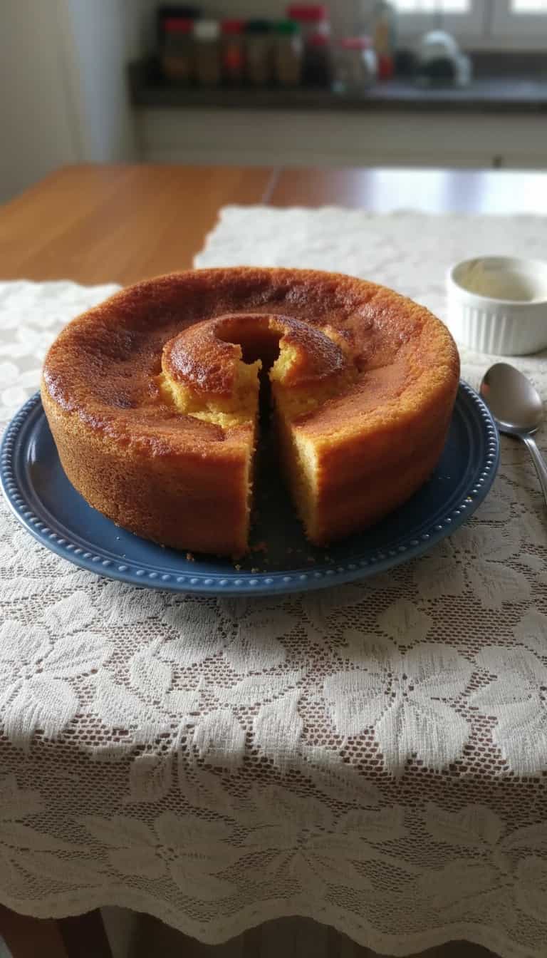 Foto deliciosa de Bolo de Milho Cremoso pronta para servir - Bolos & Cupcakes