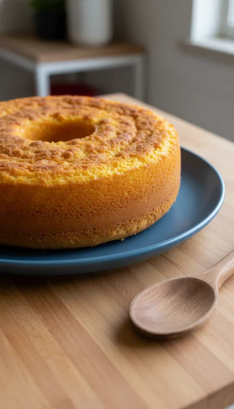 Foto deliciosa de Bolo de Milho Cremoso pronta para servir - Bolos & Cupcakes