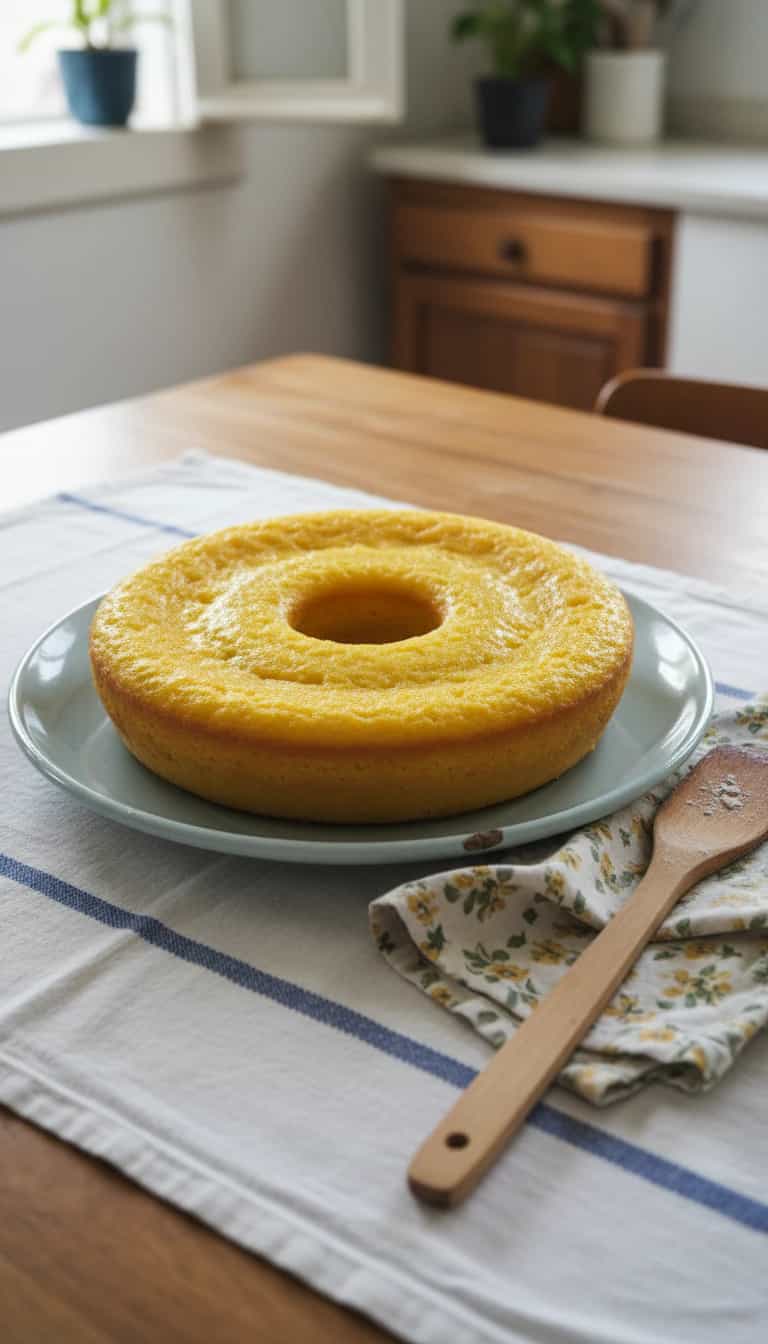 Foto deliciosa de Bolo de Milho Cremoso pronta para servir - Bolos & Cupcakes