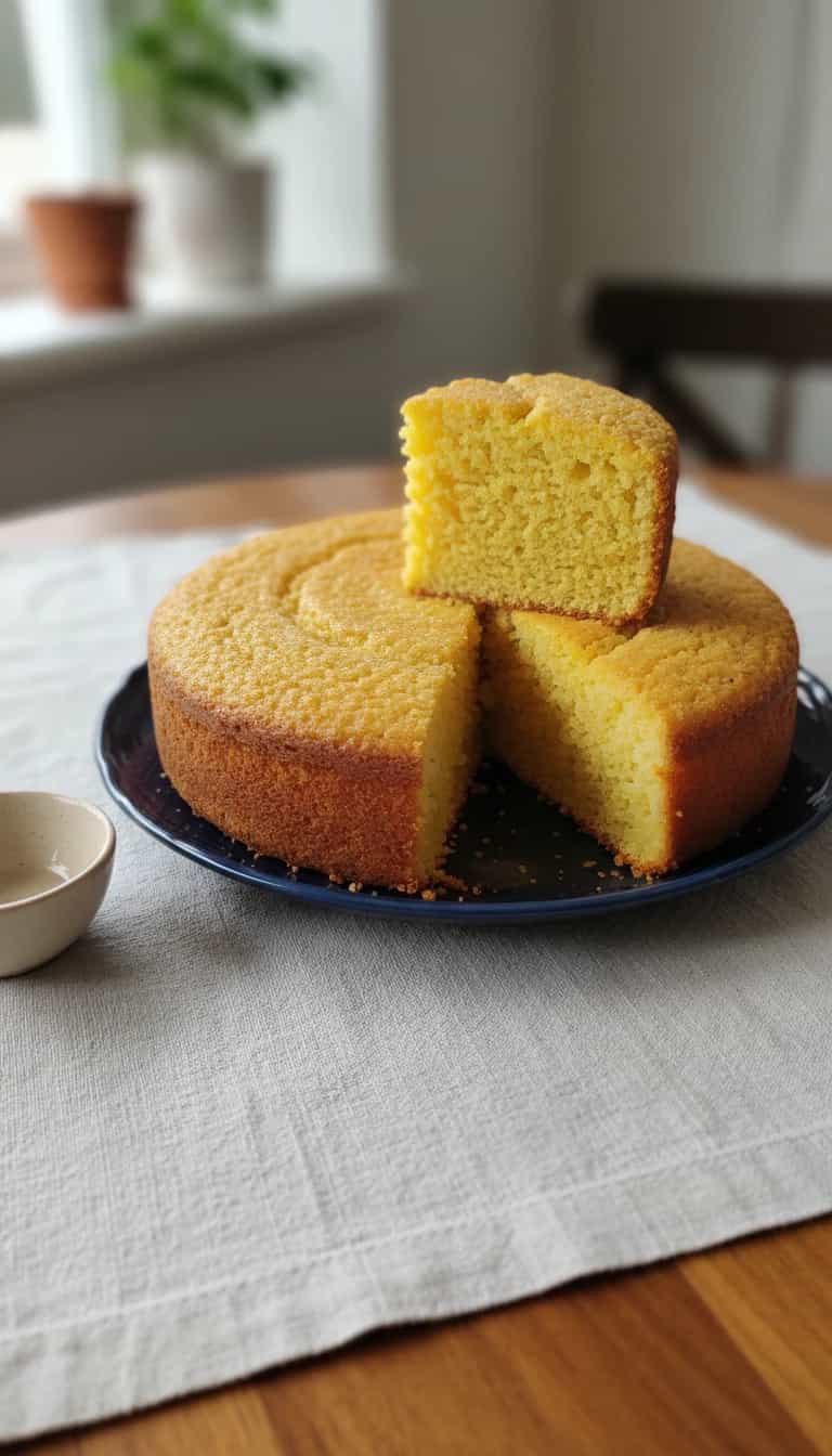 Foto deliciosa de Bolo de milho de latinha pronta para servir - Outras Receitas