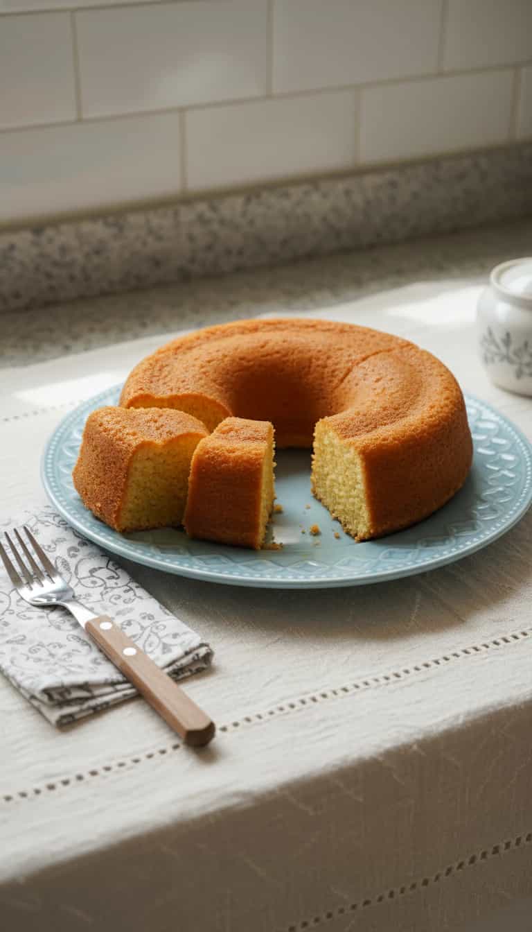Foto deliciosa de Bolo de milho de liquidificador pronta para servir - Outras Receitas