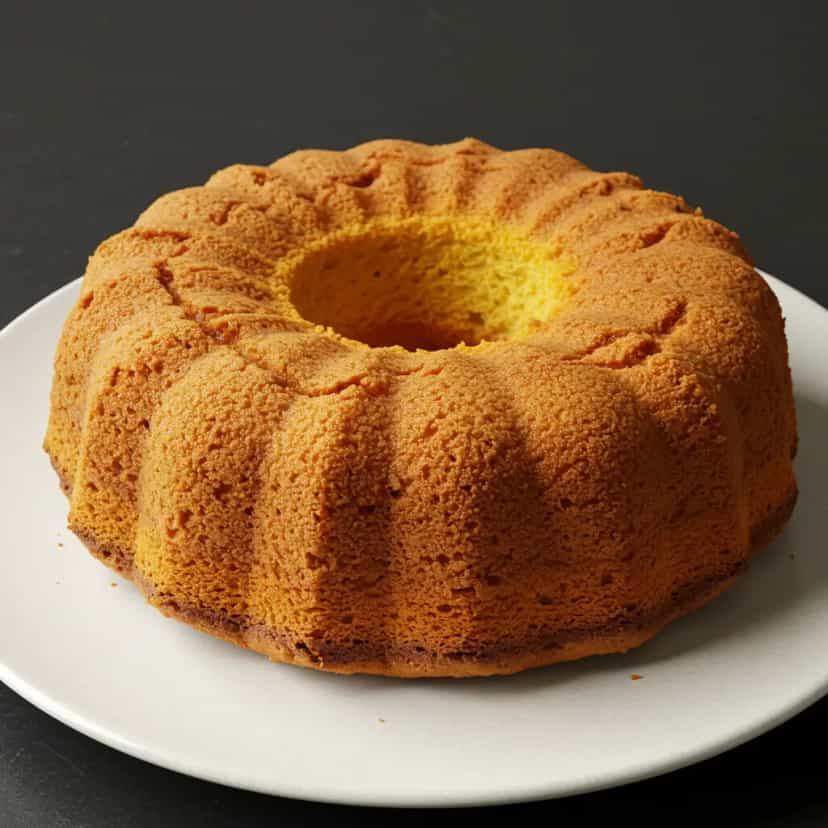 Foto deliciosa de Bolo de Milho e Fubá sem Farinha pronta para servir - Bolos & Cupcakes