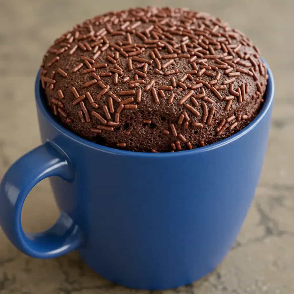 Bolo de Nescau no Microondas