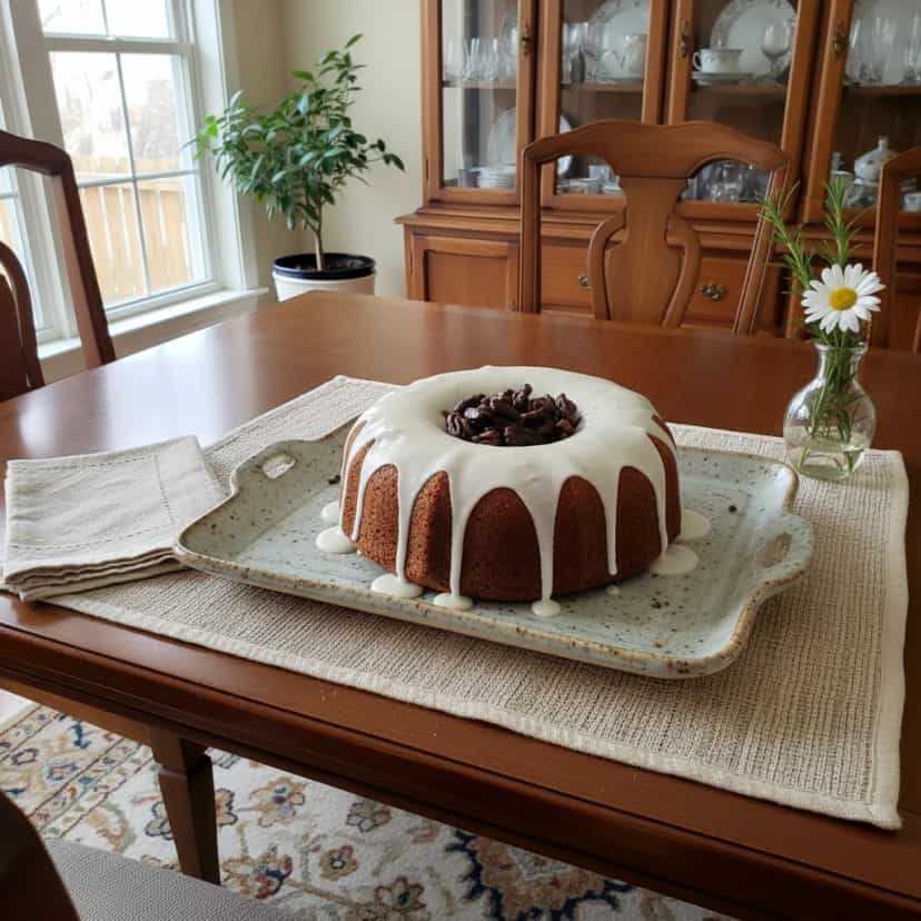 Foto deliciosa de Bolo de Nozes Pecã pronta para servir - Bolos & Cupcakes