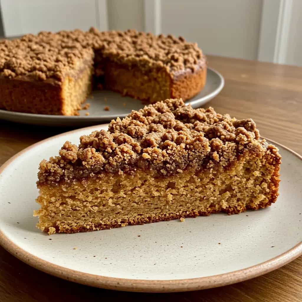 Bolo de Ovomaltine com Granola