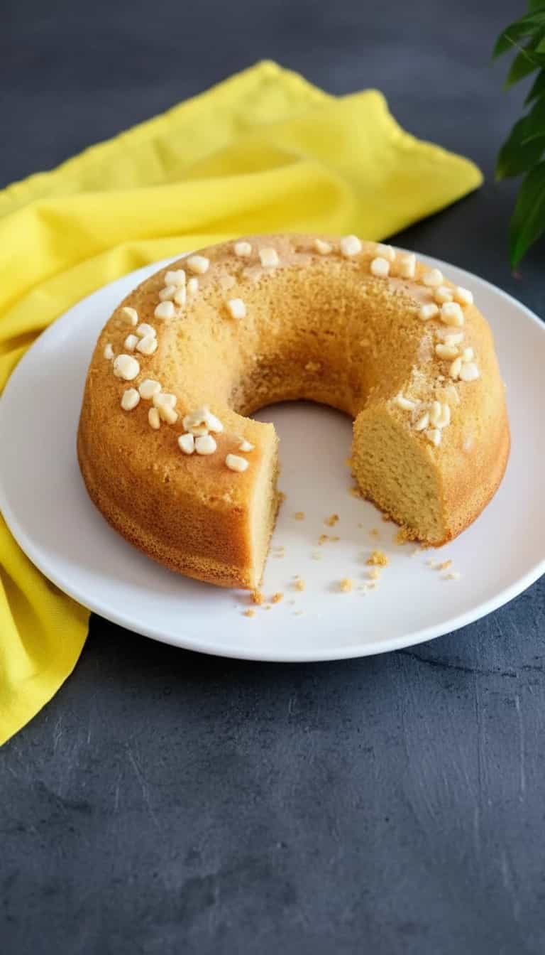 Foto deliciosa de Bolo de Polenta Cremoso pronta para servir - Bolos & Cupcakes