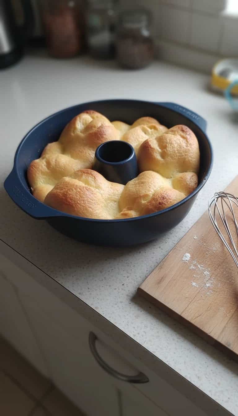 Foto deliciosa de Bolo de Polvilho Crocante pronta para servir - Snacks Assados
