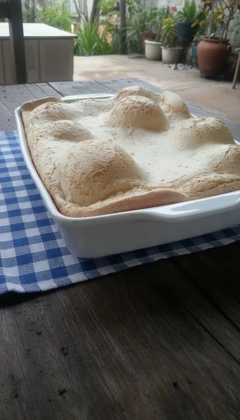 Foto deliciosa de Bolo de Polvilho pronta para servir - Bolos & Cupcakes