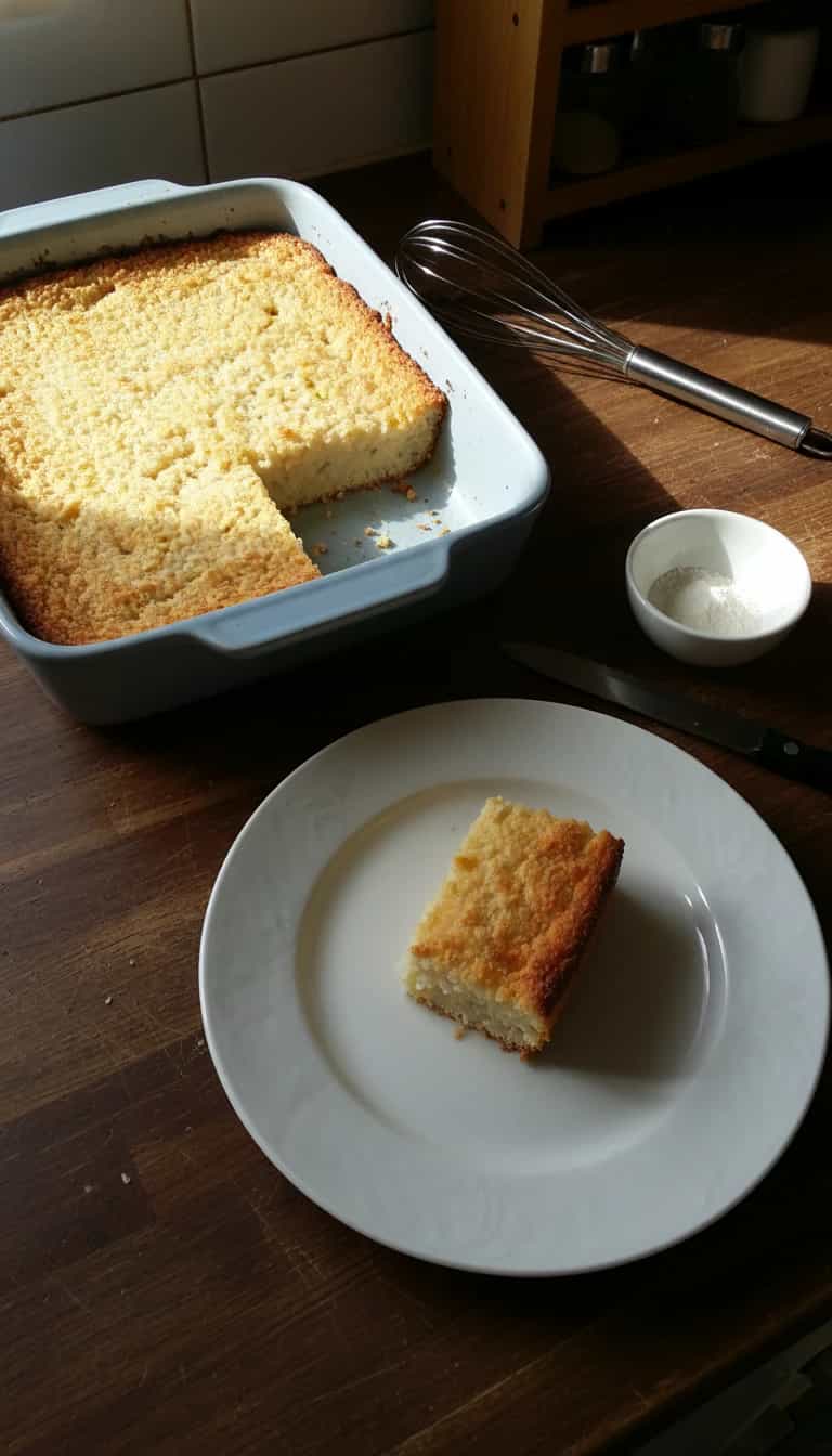 Foto deliciosa de Bolo de puba (receita tradicional) pronta para servir - Pratos Brasileiros Icônicos