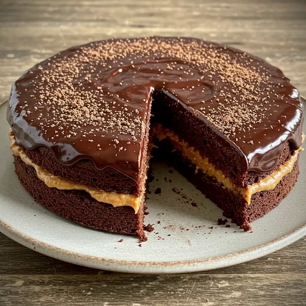 Bolo de Trufas com Recheio Cremoso