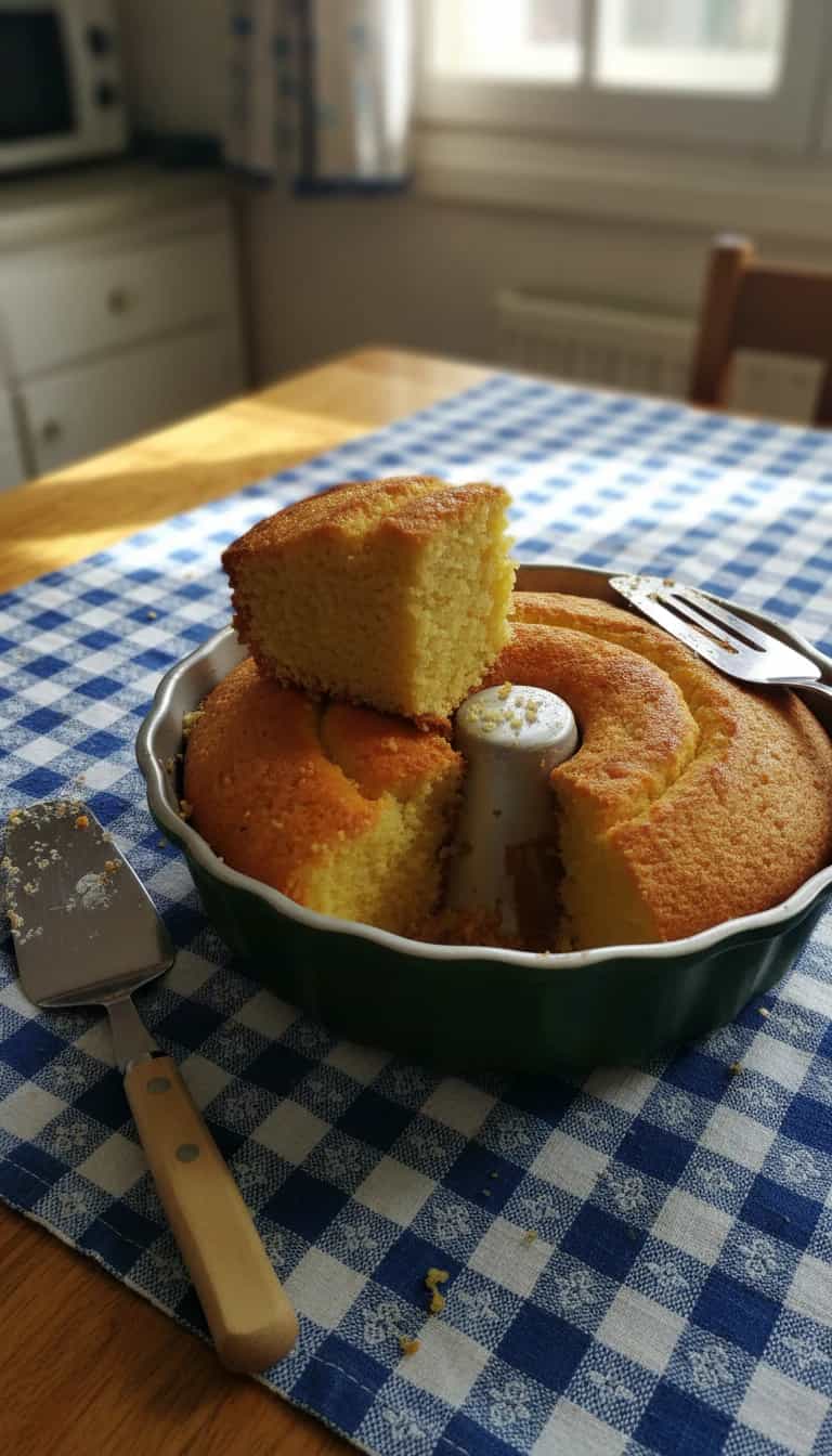 Foto deliciosa de Bolo Fit de Fubá de Milho Fofinho pronta para servir - Bolos & Cupcakes