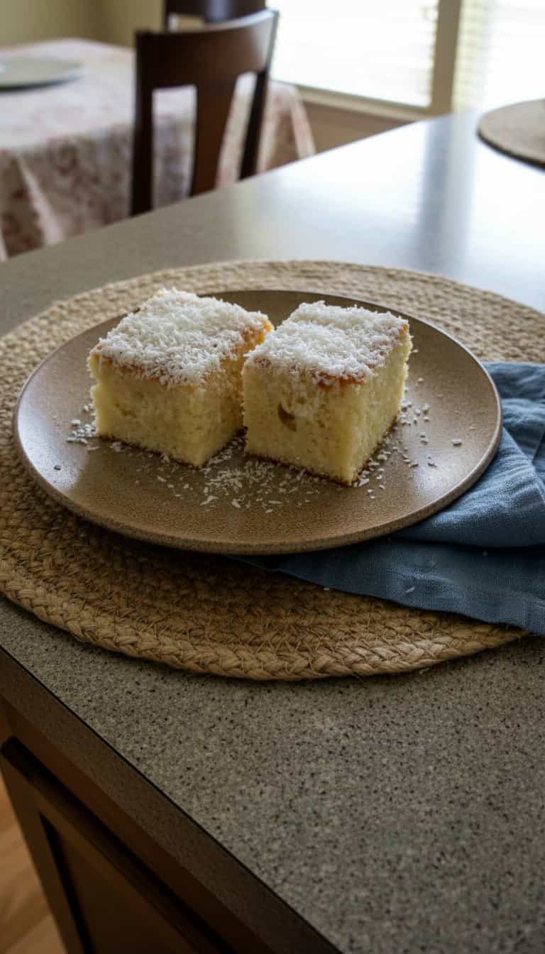 Foto deliciosa de Bolo Gelado de Coco pronta para servir - Bolos & Cupcakes
