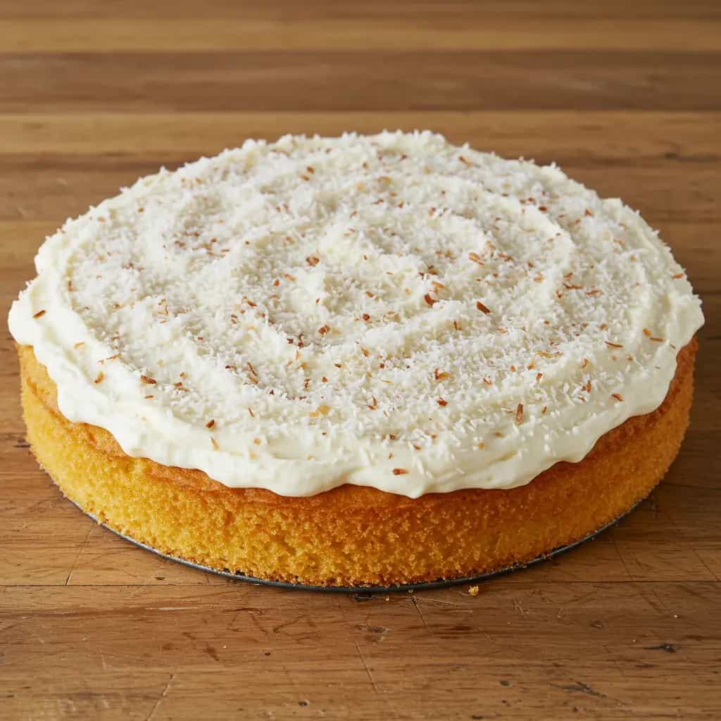 Bolo Gelado de Coco Cremoso